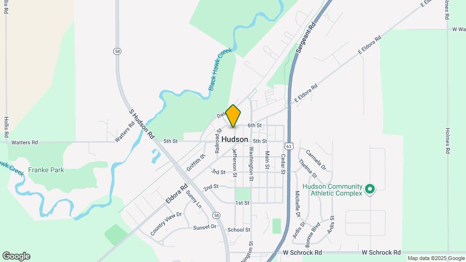 520 Jefferson St Map and Location Details