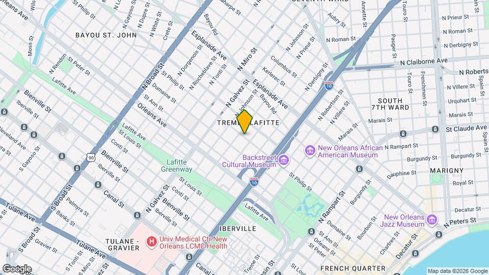 1915 St Philip St Map and Location Details