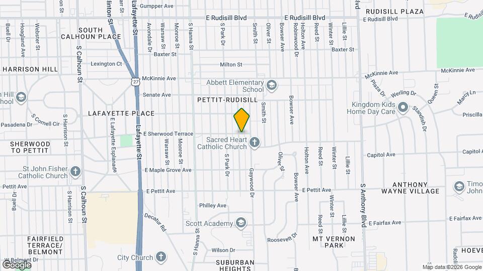 4601 Spatz Ave Map and Location Details