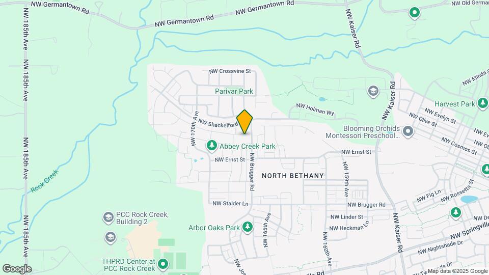 16716 NW Viola St Map and Location Details