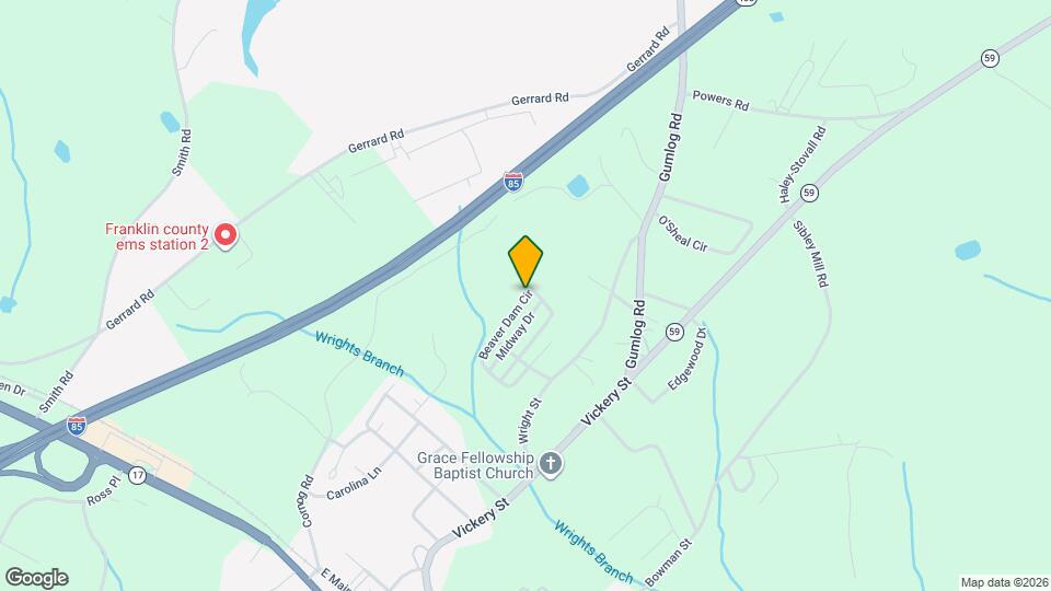 343 Beaver Dam Cir Map and Location Details