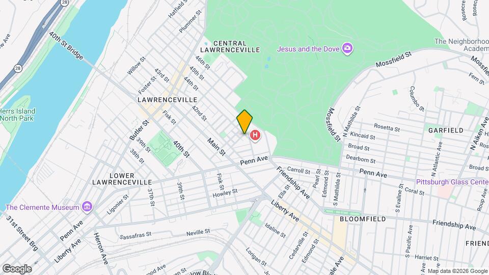 436 44th St Map and Location Details