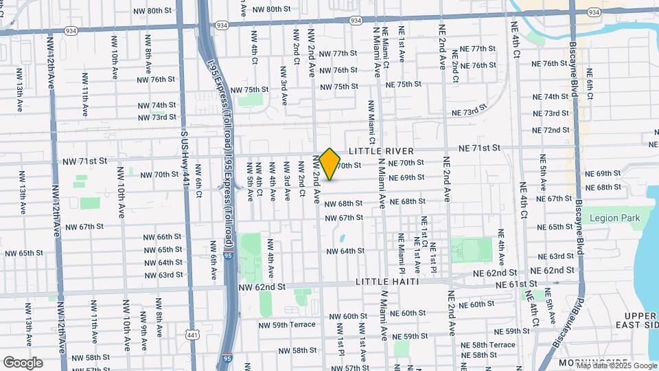 164 NW 69th St Map and Location Details