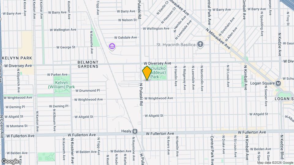 2652 N Harding Ave, Unit 02 Mapa y Detalles de la Ubicación