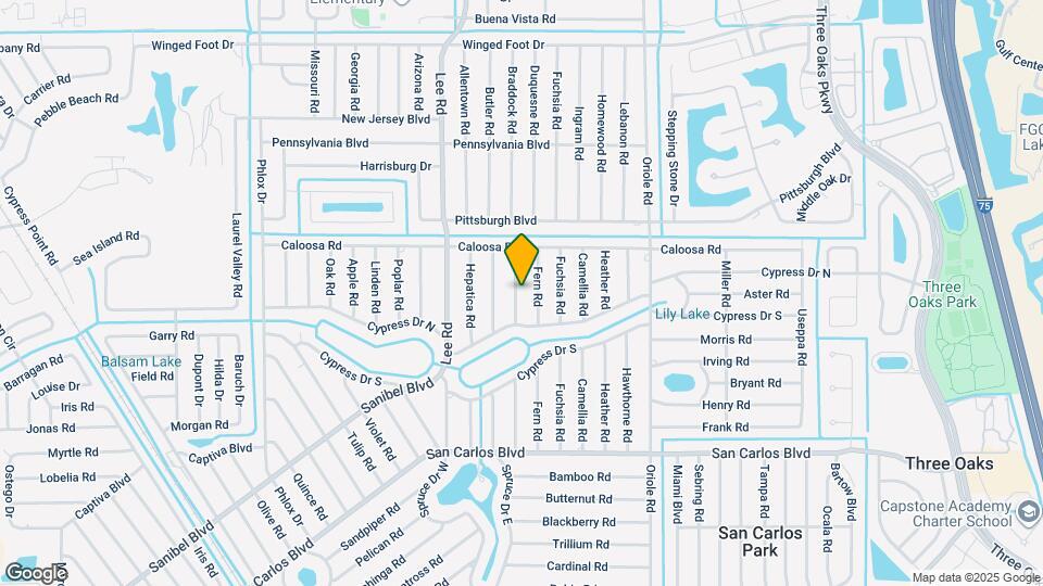 18257 Columbine Rd Map and Location Details