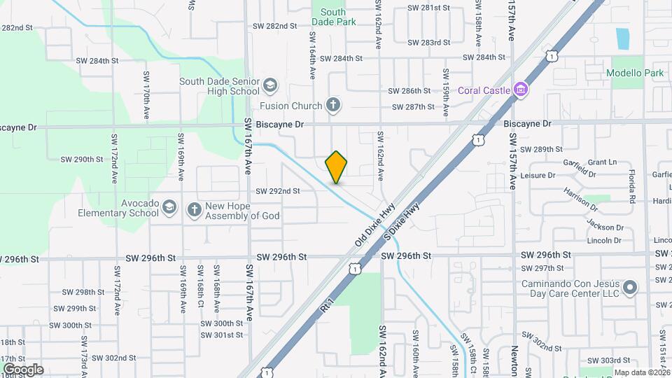 29190 SW 163rd Ct Map and Location Details