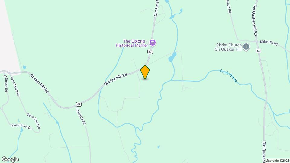 332 Quaker Hill Rd Map and Location Details