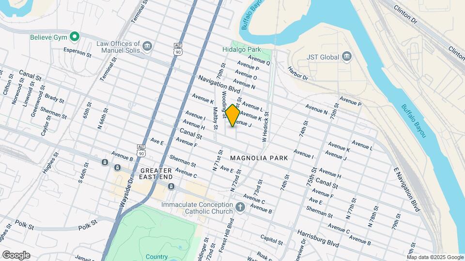807 71st St-Unit -1 Map and Location Details