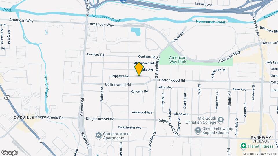 4189 Chippewa Rd Map and Location Details