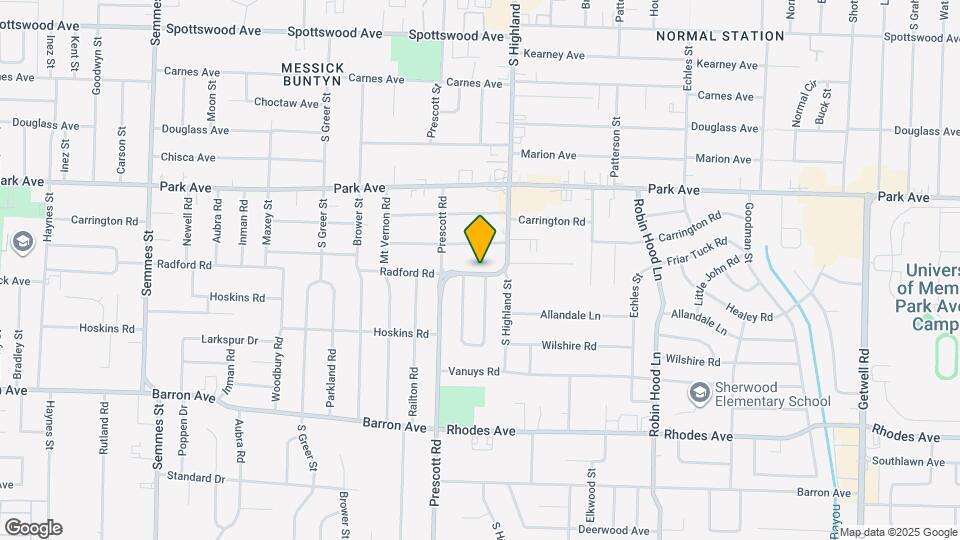 3468 Radford Rd Map and Location Details