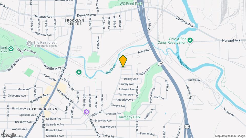 4023 Valley Rd Map and Location Details