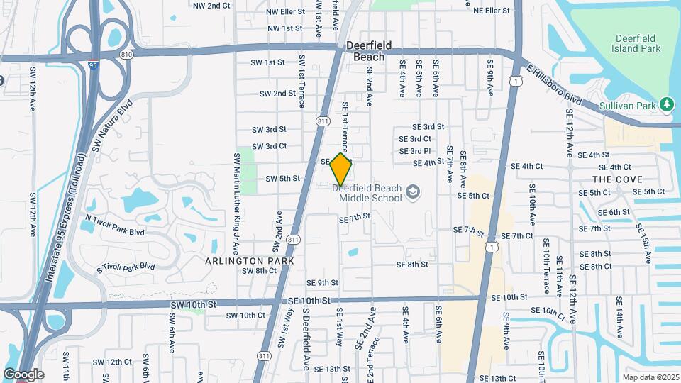 136 SE 5th Ct Map and Location Details