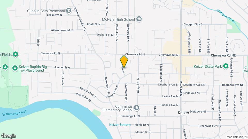 4896 Crater Ave N Map and Location Details