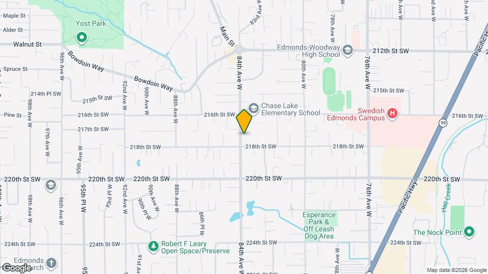 21711 84th Ave W Map and Location Details