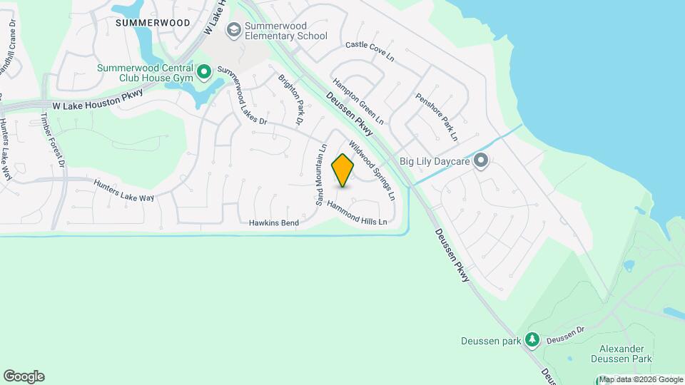 14214 Teaberry Breeze Ct Mapa y Detalles de la Ubicación