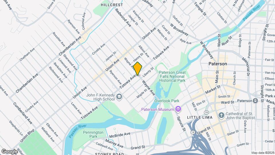 83 Wayne Ave Map and Location Details