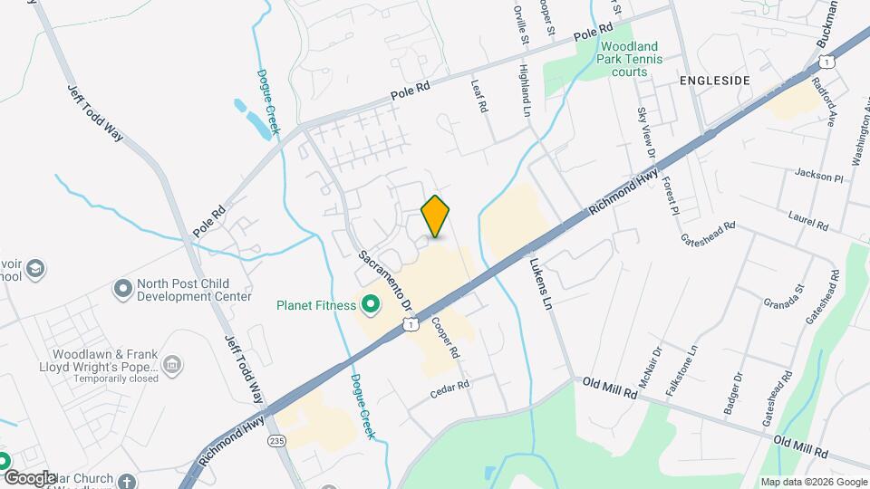 8637 Beekman Pl, Unit D Mapa y Detalles de la Ubicación