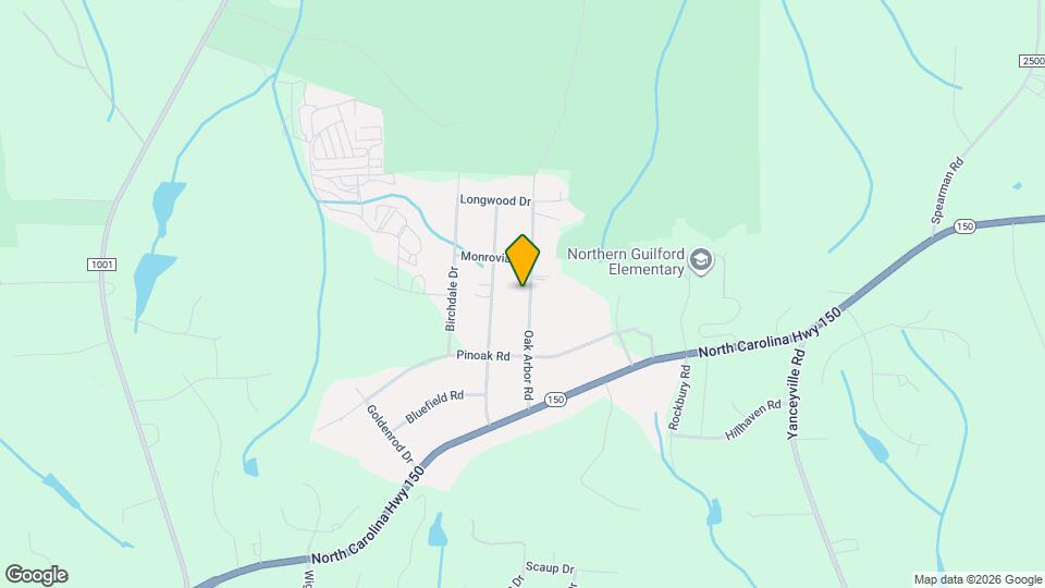 8111 Oak Arbor Rd Map and Location Details