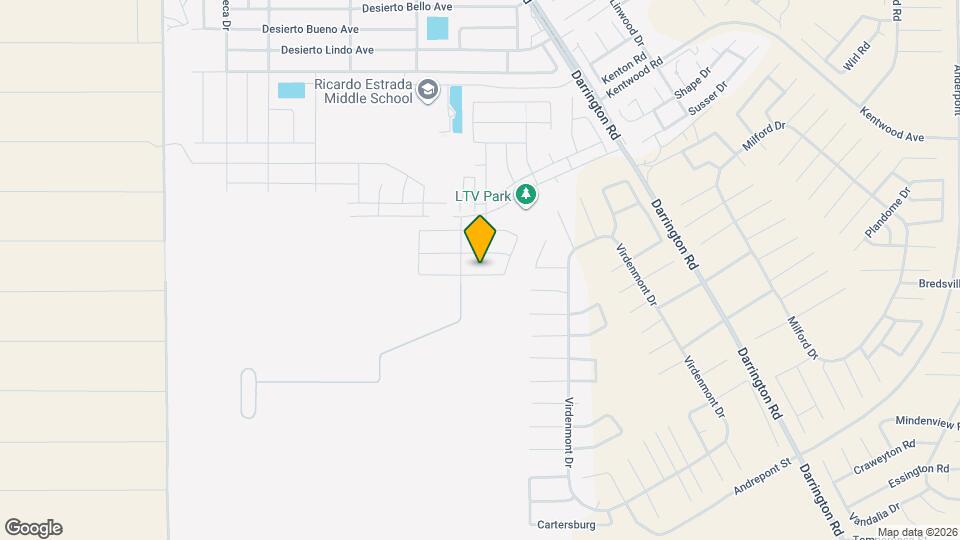 14557 Faxon Yucca Map and Location Details