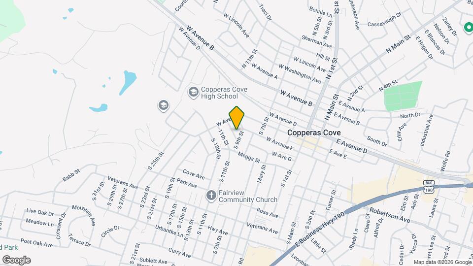 511 Louise St Map and Location Details