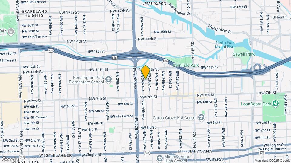 2535 NW 9th St, Unit 2535 NW 9th Street Map and Location Details