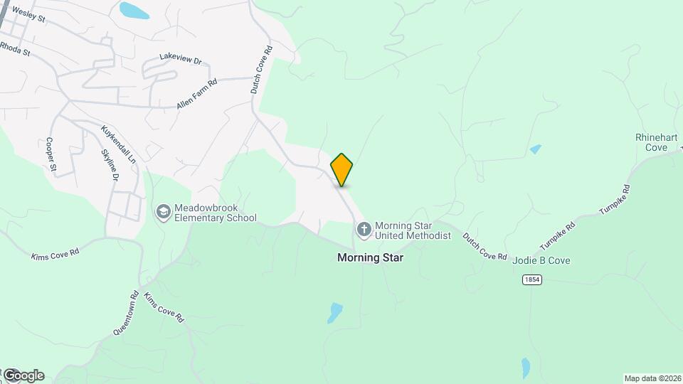 2383 Dutch Cove Rd Map and Location Details