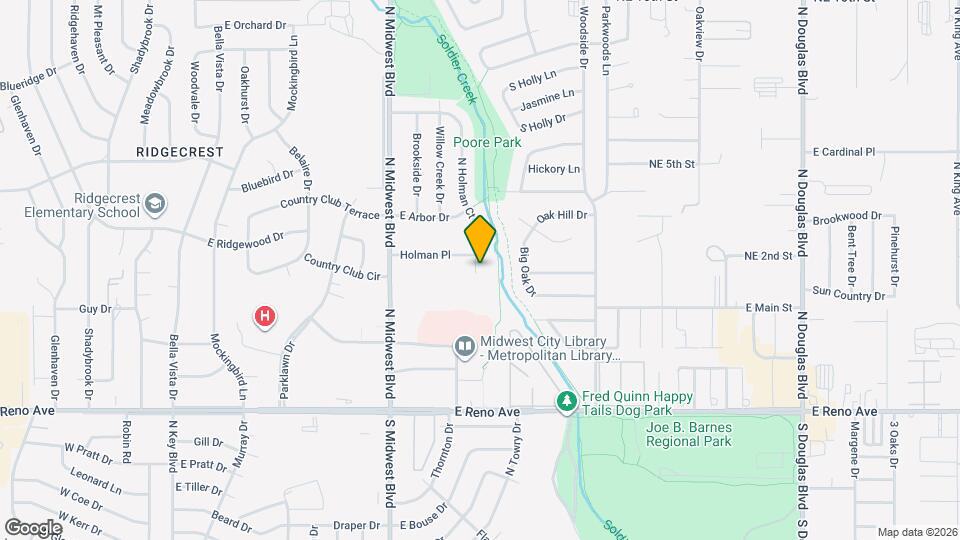 3104 N Holman Ct Map and Location Details