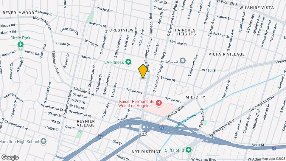 1928 Chariton St Mapa y Detalles de la Ubicación