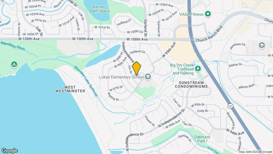 9753 Independence Street Map and Location Details