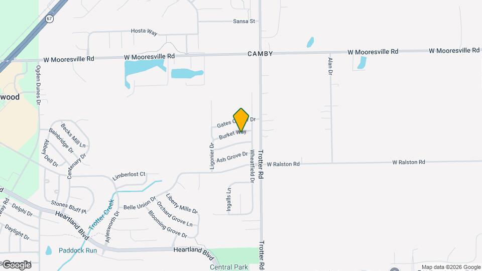 8349 Burket Way Map and Location Details