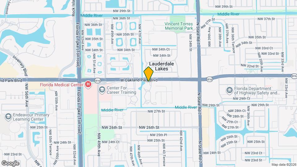 3091 NW 46th Ave Map and Location Details