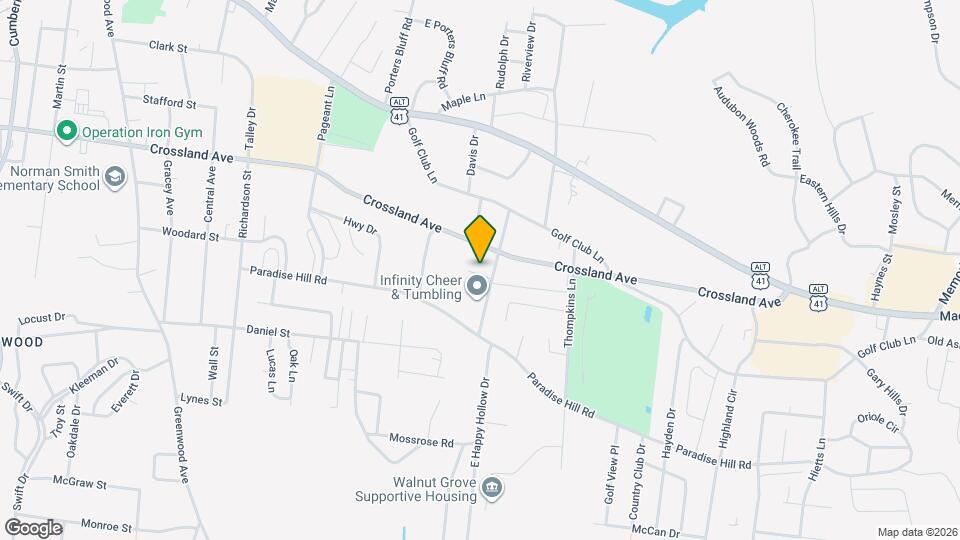 1275 Bagwell Dr Map and Location Details