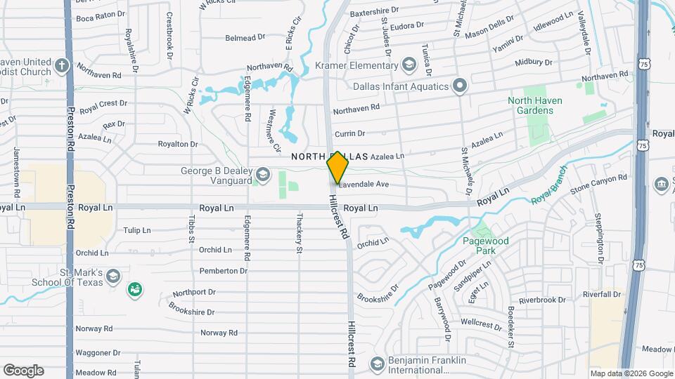 6908 Lavendale Ave Map and Location Details