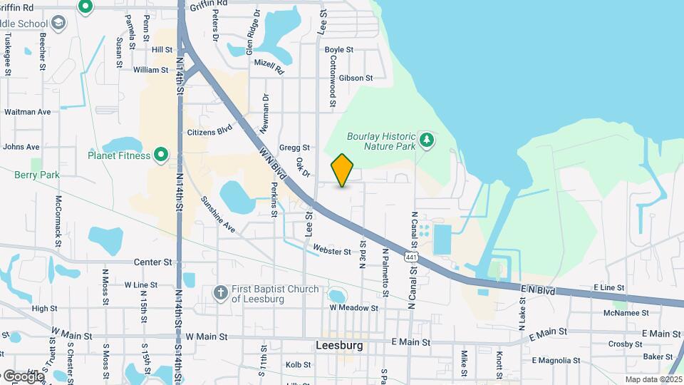 633 W Oak Terrace Dr Map and Location Details