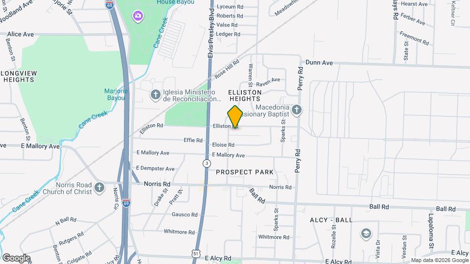 1408 Effie Rd Map and Location Details