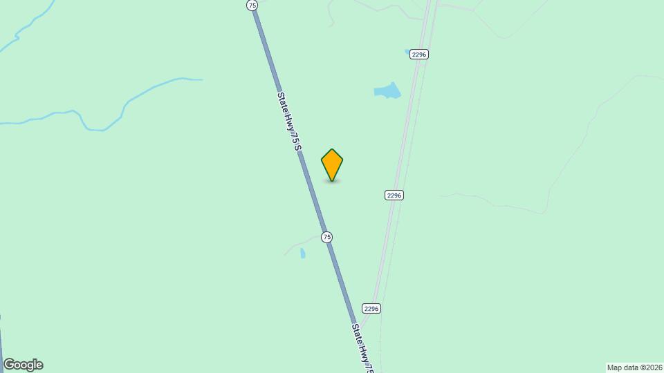 8407 TX-75 Mapa y Detalles de la Ubicación