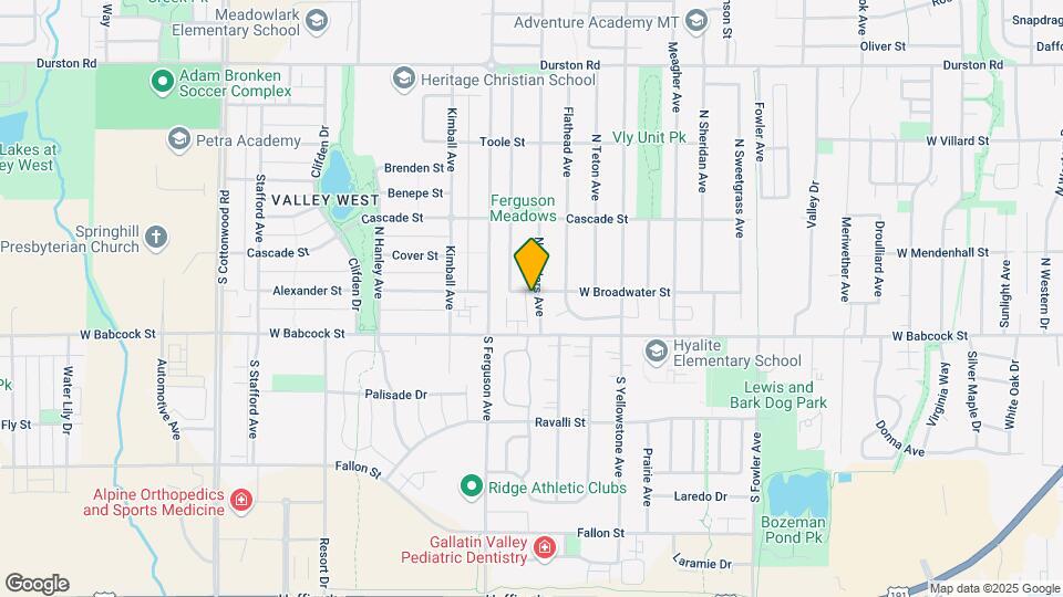 4006 Broadwater Ct Map and Location Details