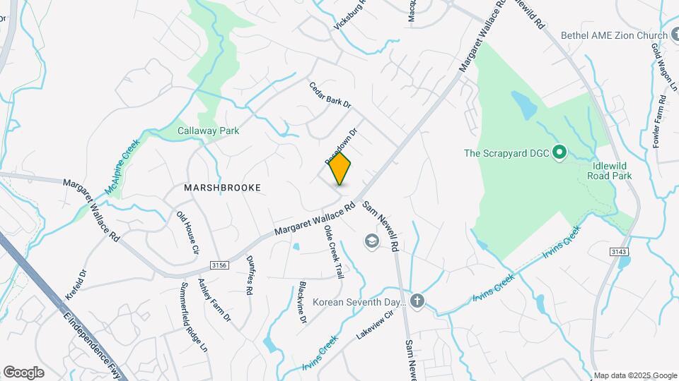 9709 Manus Ct Map and Location Details