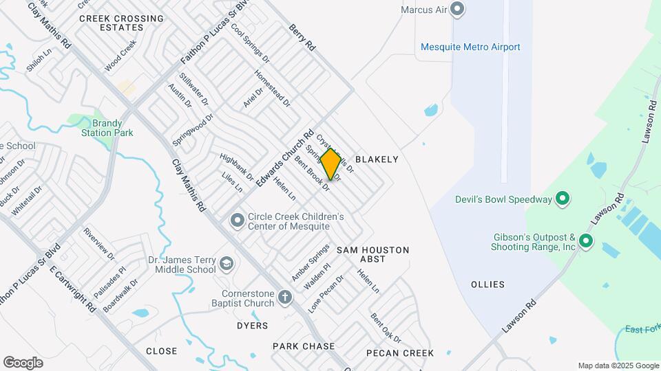 2632 Bent Brook Dr Map and Location Details