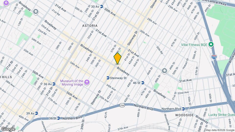 4005 Broadway Map and Location Details