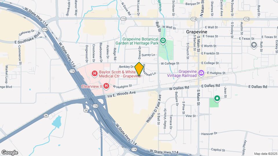 619 Drexel Dr Map and Location Details