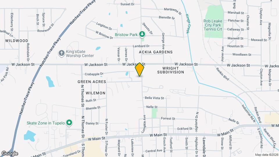 601 Lumpkin Ave Mapa y Detalles de la Ubicación