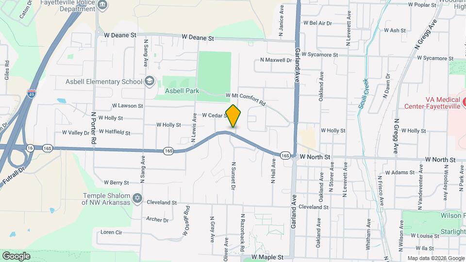 1217 N Stephens Ave Map and Location Details