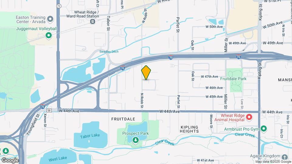 11340 W 46th Pl Map and Location Details
