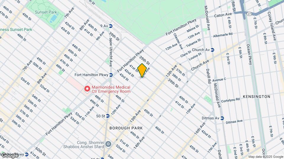 4111 12th Ave Mapa y Detalles de la Ubicación