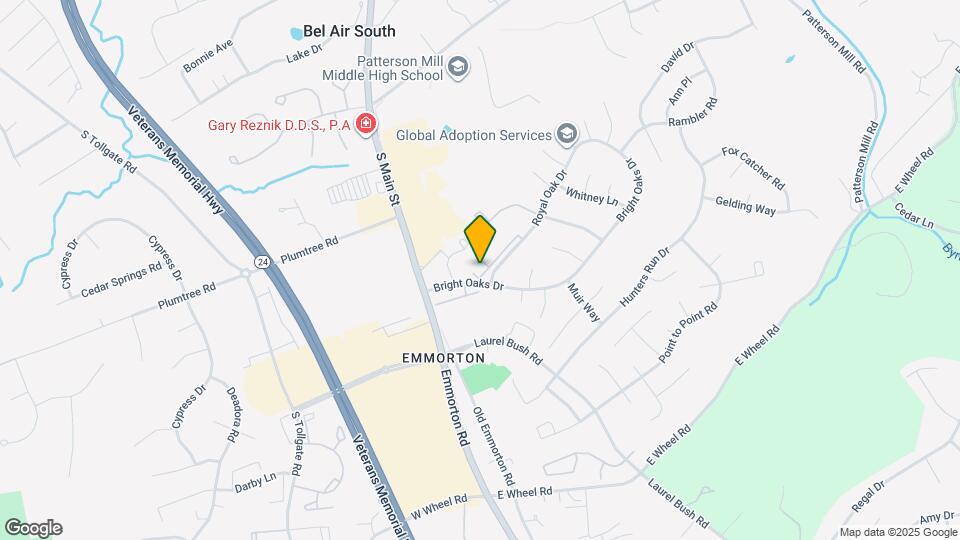 100 Royal Oak Dr Map and Location Details