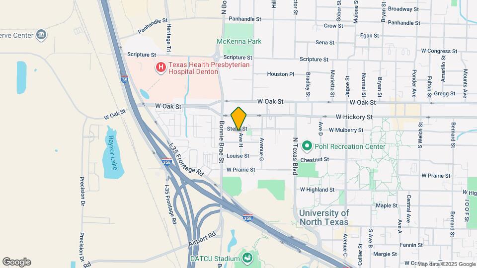 Live Oak Apartments Map and Location Details