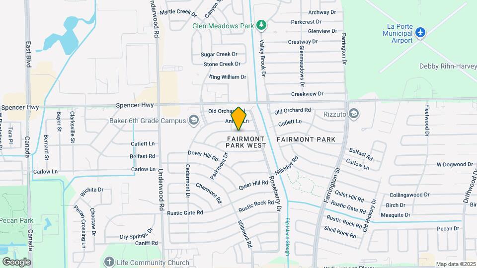 10014 Catlett Ln Map and Location Details