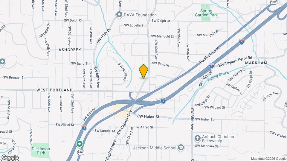 9647 SW Capitol Hwy Map and Location Details