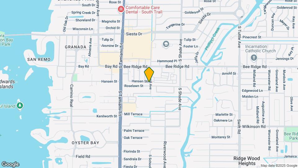 2137 Roselawn St Map and Location Details